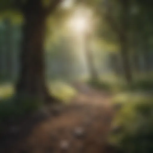 A serene landscape symbolizing kindness