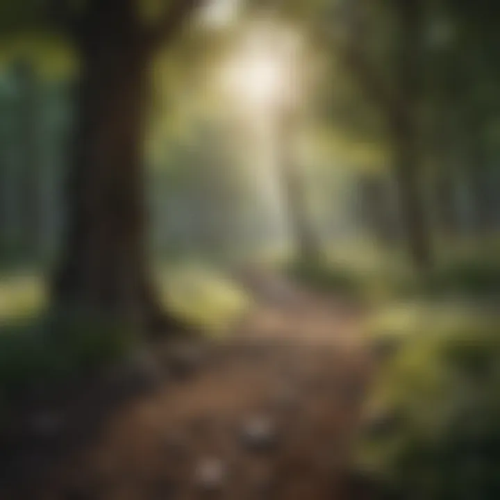 A serene landscape symbolizing kindness