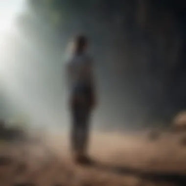 Embodiment of Confidence A person standing tall, radiating confidence