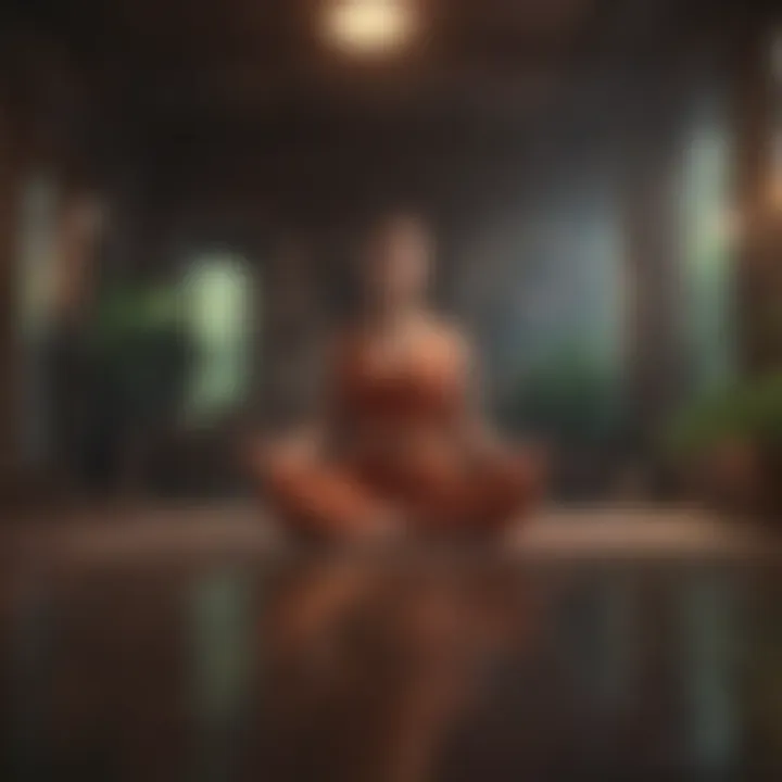 A meditative space symbolizing personal growth