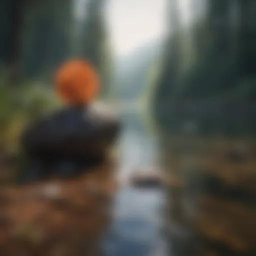 A serene landscape symbolizing mental clarity and tranquility