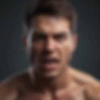 Physiological Responses to Anger Diagram illustrating physiological responses to anger