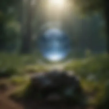 Symbol of Healing A serene landscape symbolizing emotional healing