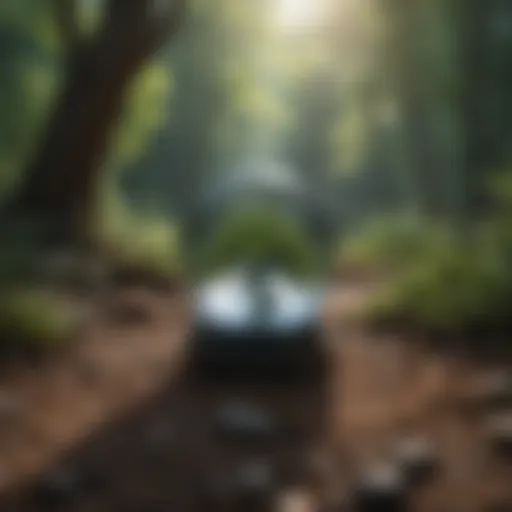 A serene landscape promoting inner peace