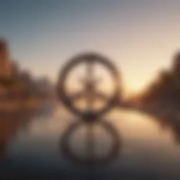 A serene landscape symbolizing inner peace