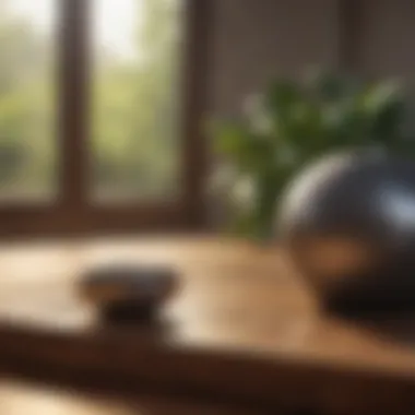 Close-up of a calming sound system