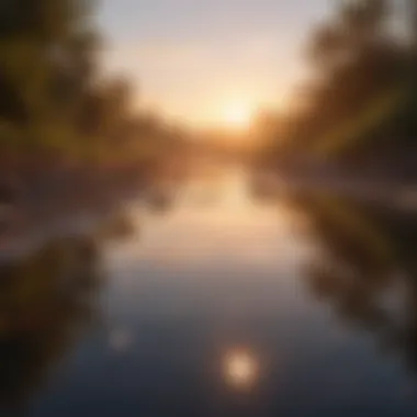 New Day, New Opportunities for Self-Love A sunrise representing new beginnings