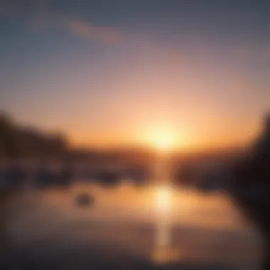 New Beginnings A vibrant sunrise symbolizing new beginnings and personal transformation