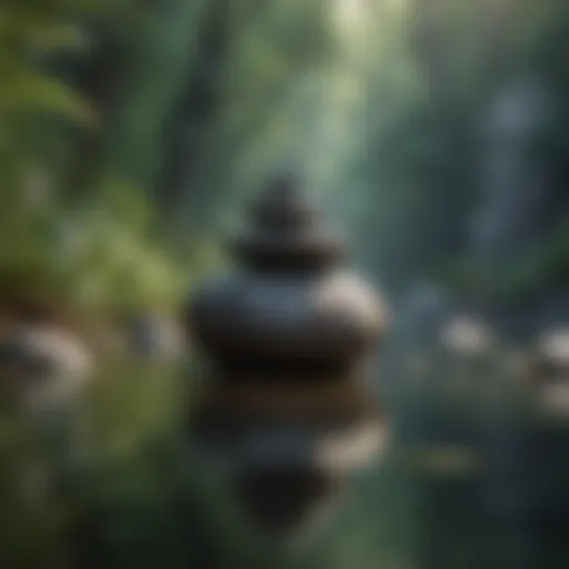 Calm environment with soft lighting and a serene atmosphere