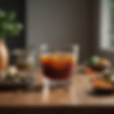 Nourish Your Body, Elevate Your Mind Healthy lifestyle choices on a table