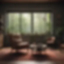 A serene living space reflecting solitude and comfort