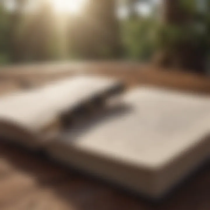 A close-up of a journal and pen, symbolizing self-reflection and coping strategies.
