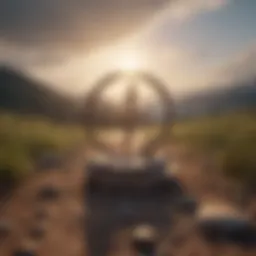A serene landscape symbolizing hope and recovery