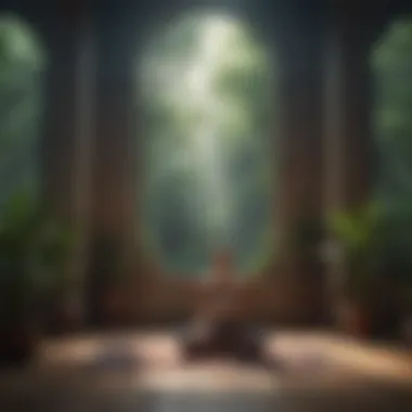 Creating a Sanctuary for the Mind A tranquil space designed for meditation