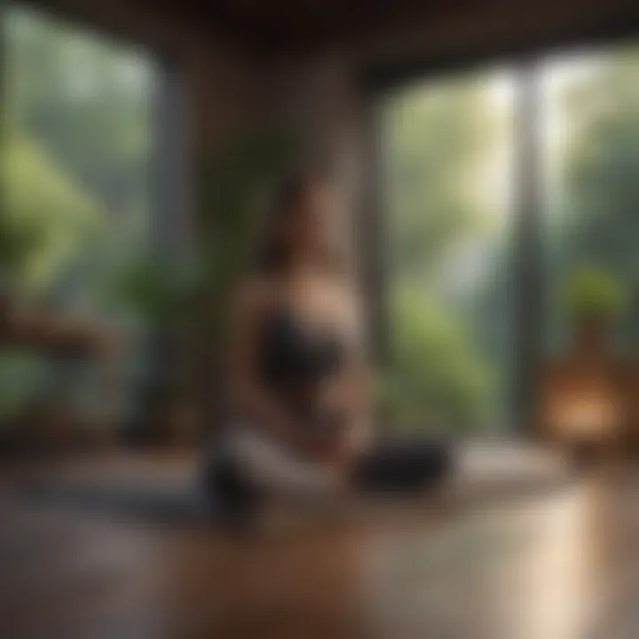 Calm and serene environment for meditation practice