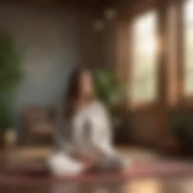 Modern Technology: Your Companion in Guided Meditation Digital device displaying guided meditation