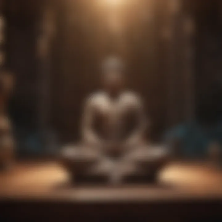 A calming visual of mindfulness