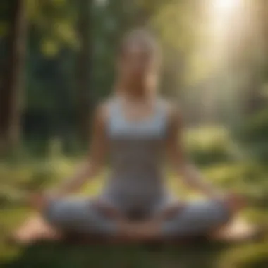 Yoga: The Art of Mindful Movement A serene yoga pose in nature