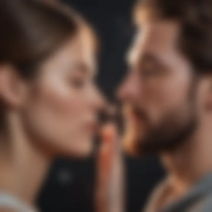 Meditative scene illustrating love and mindfulness