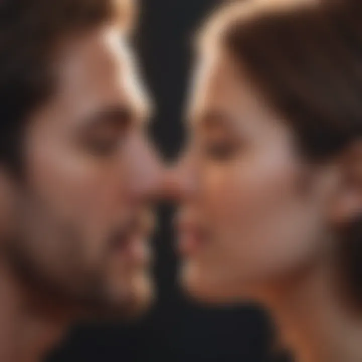Visual metaphor of love enhancing emotional well-being