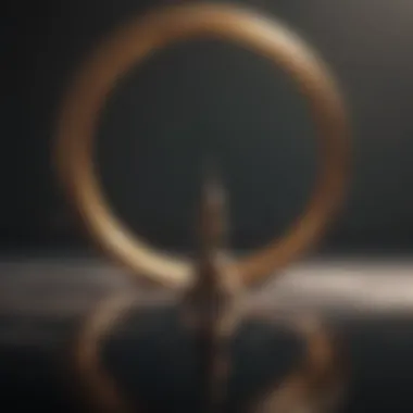 An abstract representation of Stoicism principles