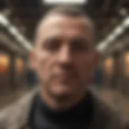 An abstract representation of self-reflection