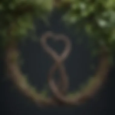 Unity in Diversity A pair of intertwined vines symbolizing connection and unity