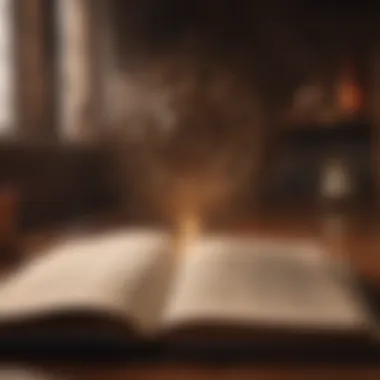 Exploring Mantra Techniques in Depth An open book featuring mantra techniques and insights
