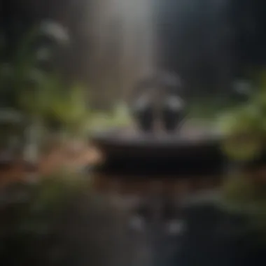 Connection Between Music and Mental Wellness Visual representation of emotional well-being through music and design