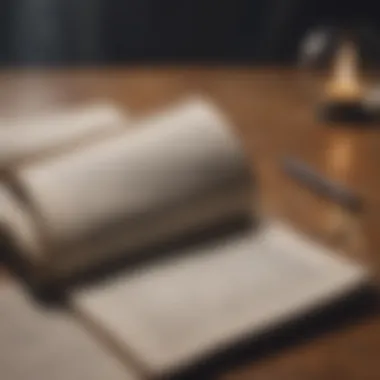 Reflections of the Mind Pages of a journal filled with handwritten thoughts, representing the internal struggle with depression.