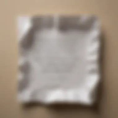 Words of Sorrow A crumpled piece of paper with a thought-provoking quote written on it