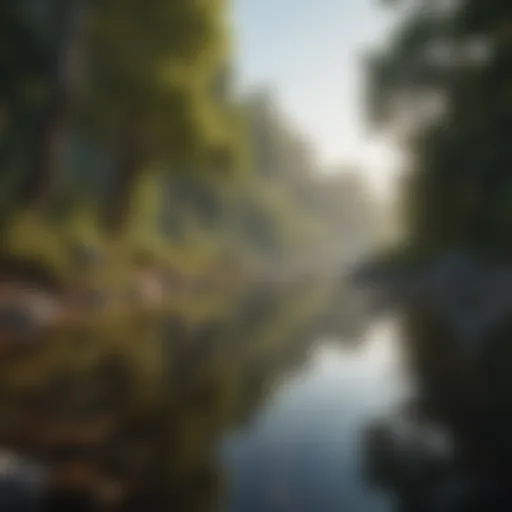 A serene landscape reflecting personal tranquility