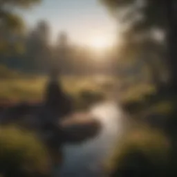 A serene landscape symbolizing introspection and emotional depth