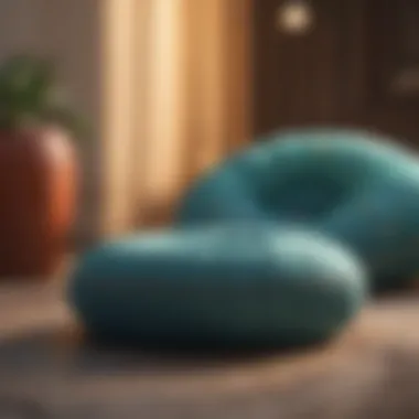 Vibrant Meditation Cushions for Comfort A collection of meditation cushions in vibrant colors.