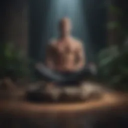 Meditation technique for anxiety relief