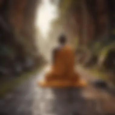 Path symbolizing the Eightfold Path