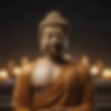 Symbolic representation of the Four Noble Truths