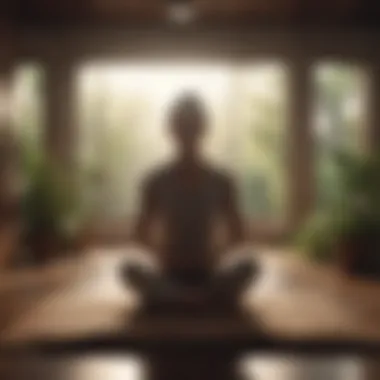 Calm environment showcasing mindfulness