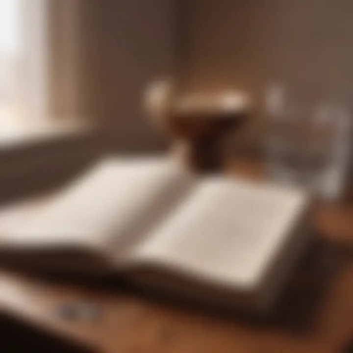 An open book with notes about different therapy modalities.
