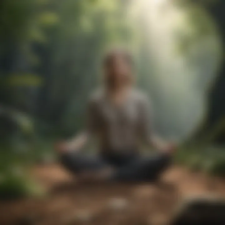 A visual guide showcasing various meditation techniques