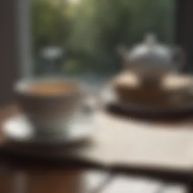 Journaling with a cup of tea