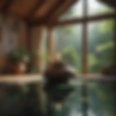 Sanctuary of Serenity: A Meditative Retreat Meditative space with calming elements