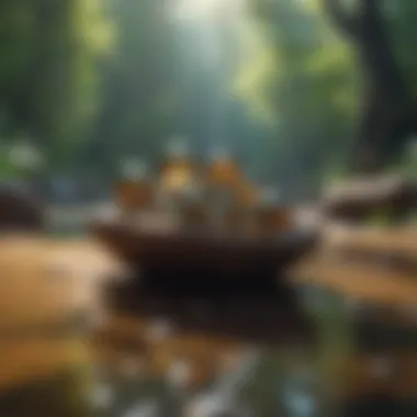 Imagery of Tranquility: The Power of Visualization Visualization technique with calming imagery