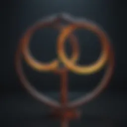 An abstract representation of communication symbols