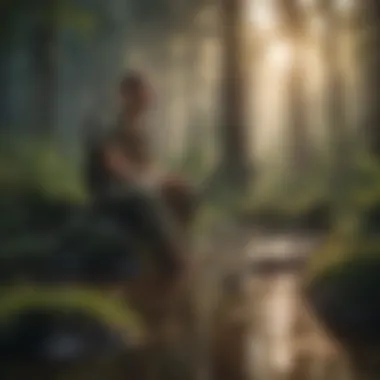 Finding Peace in Nature to Soothe Anger Nature scene encouraging relaxation