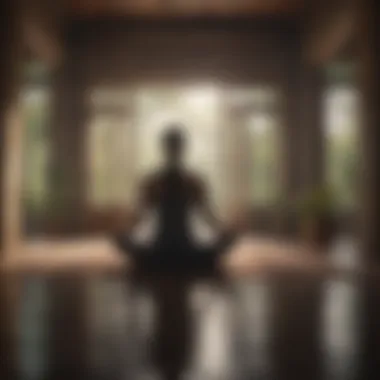 Entering a State of Mindfulness Mindfulness session through meditation