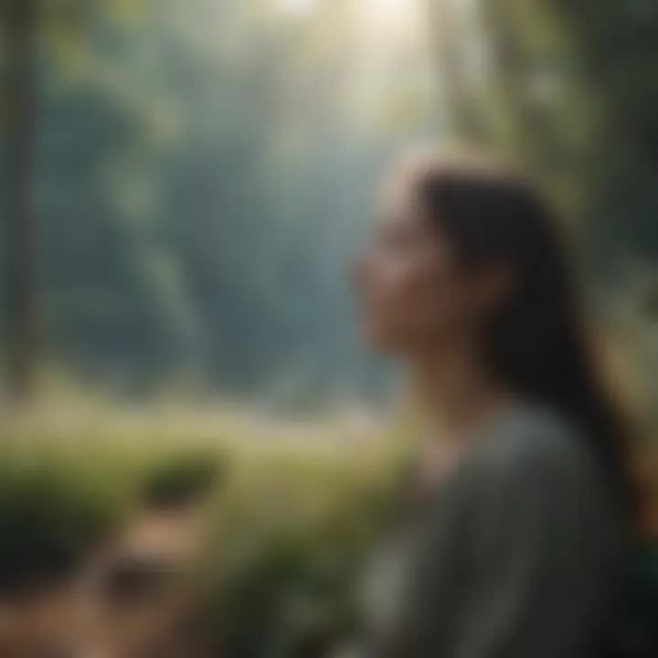 A serene landscape symbolizing peace of mind