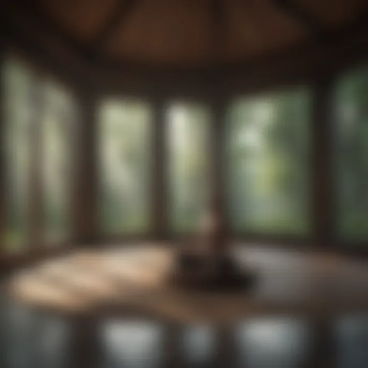 A tranquil space for meditation and reflection