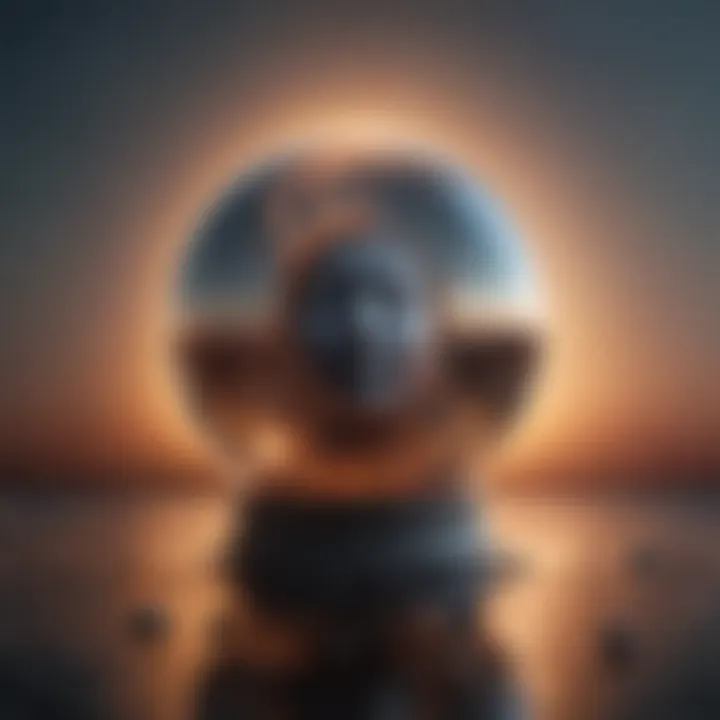 An abstract image representing the transition from negativity to positivity