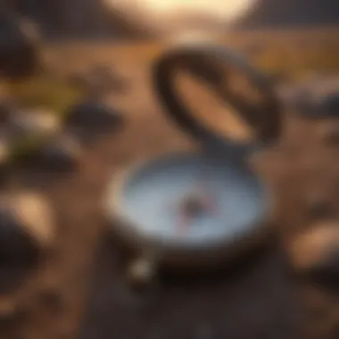 Finding Your Direction A compass symbolizing guidance and direction